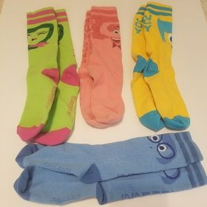 Disney Inside Out Character Socks